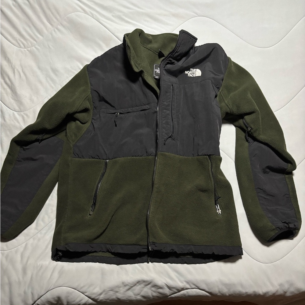 The North Face Denali green/black Fleece jacket